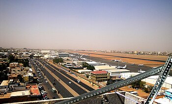 Sudan aktuell - Flughafen von Sudan