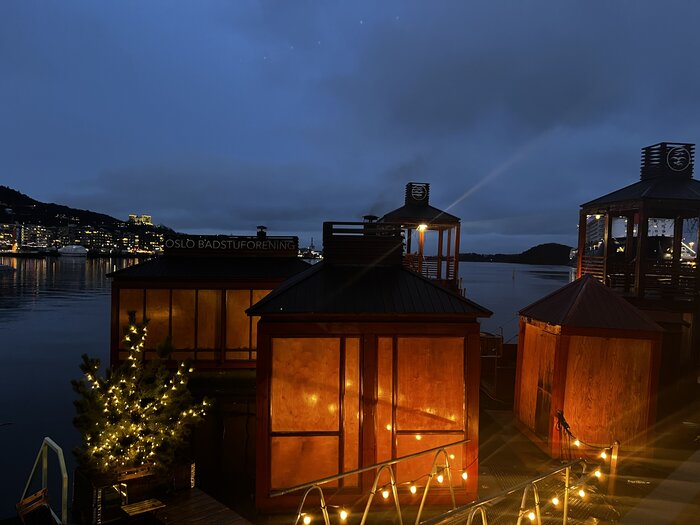 Sauna im Oslofjord