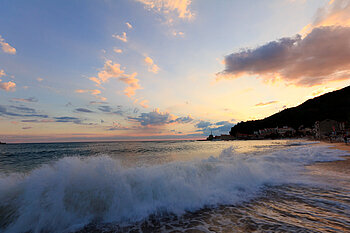 Strand, Montenegro