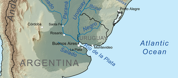 Rio de la Plata Karte