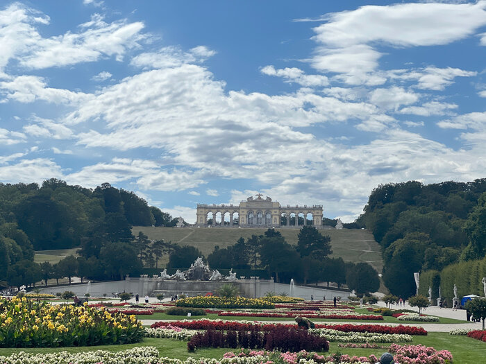 Gloriette im Schlosspark von Schönbrunn