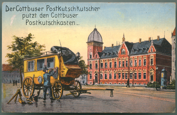 Postkarte Cottbus