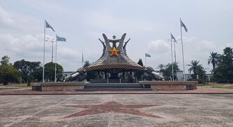 Mausoleum von Kabila in Kinshasa