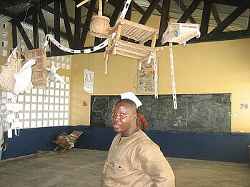 Klassenraum in Togo