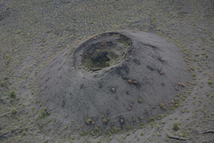 Krater im Nationalpark Virunga