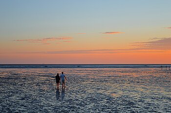 Wattenmeer in Schleswig-Holstein