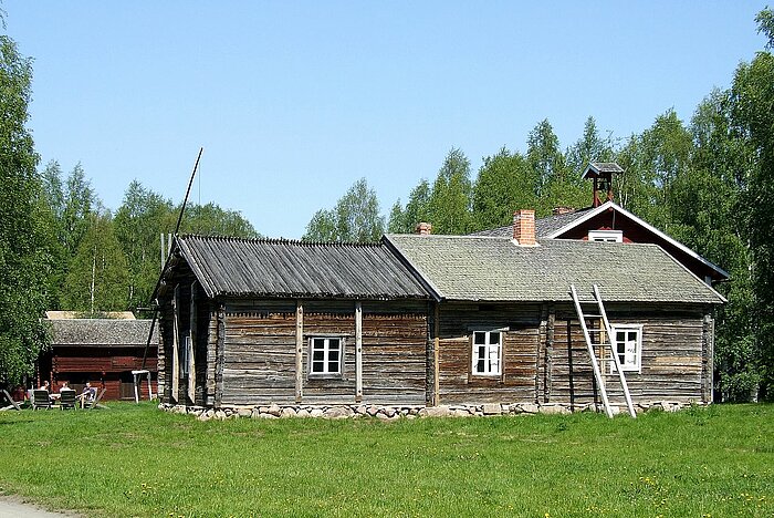 Freilichtmuseum Turkansaari in Oulo, Finnland