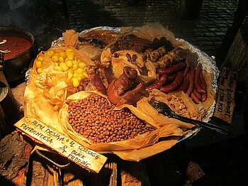 Weihnachtsessen in Lettland