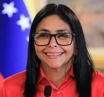 Delcy Rodríguez Venezolanische Übergangspräsidentin Delcy Rodríguez