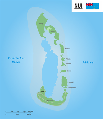 Lage von Tuvalu