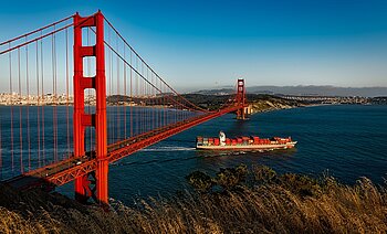 Golden Gate Bridge in San Francisco