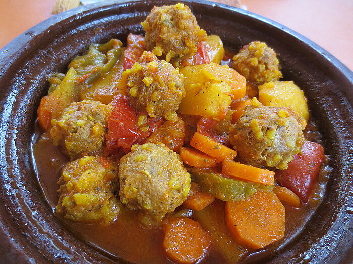 Tajine mit Karotten