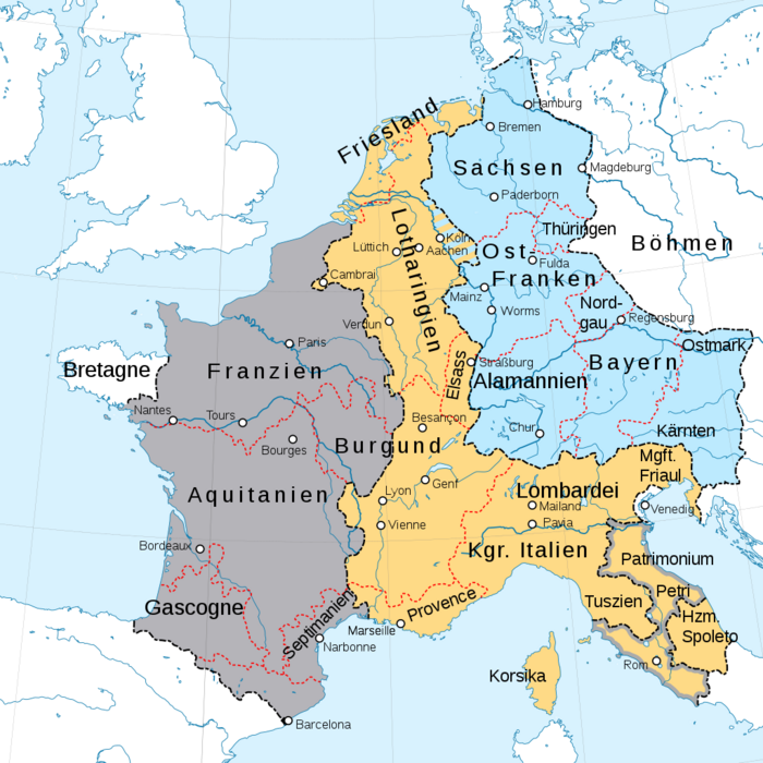 NRW im Ostfrankenreich