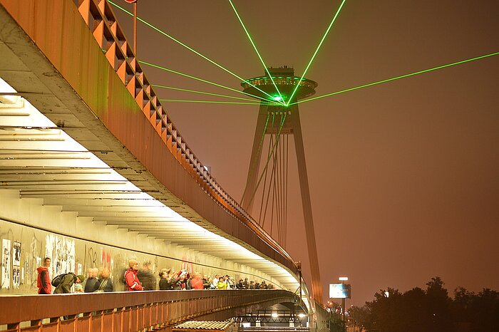 Brücke des Slowakischen Nationalaufstandes in Bratislava