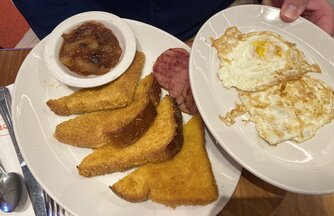 Frühstück in New York