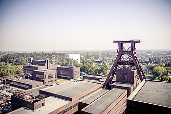 Zeche Zollverein in der Stadt Essen