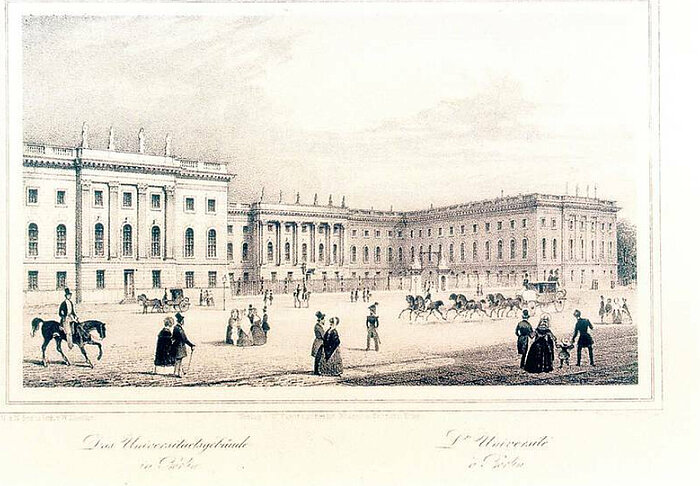 Humboldt Universität Berlin 1845