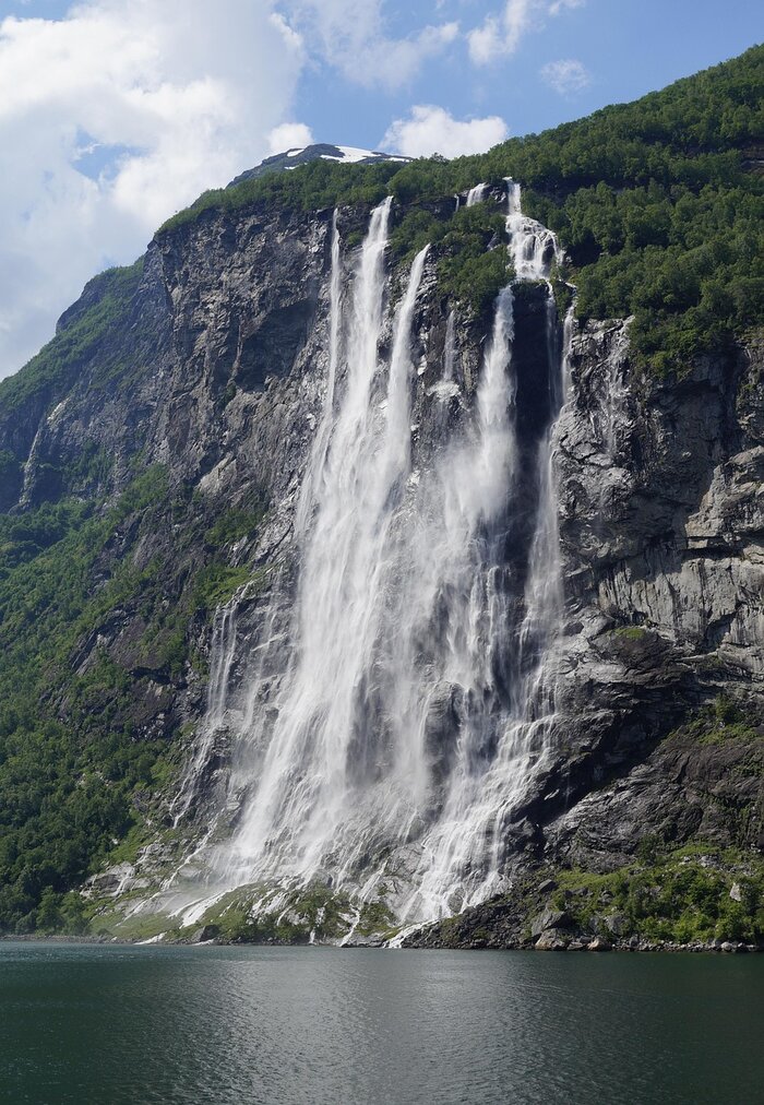 Sieben Schwestern am Geirangerfjord