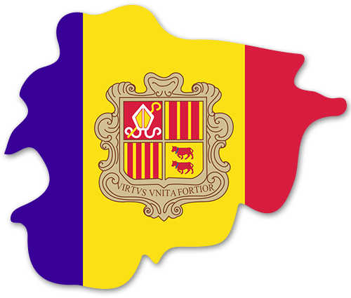 Andorra Umriss