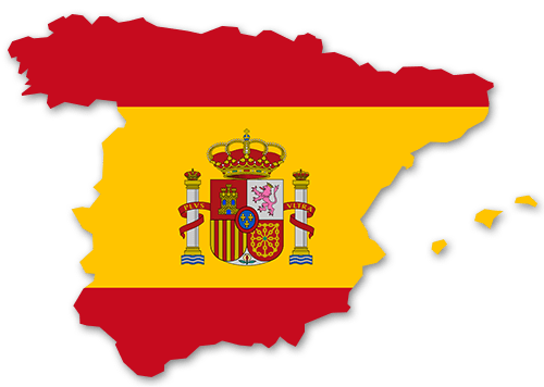 Spanien Umriss