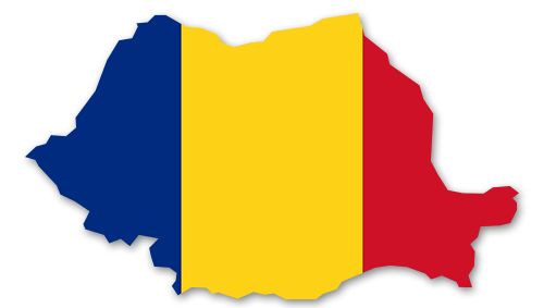 Rumänien Umriss