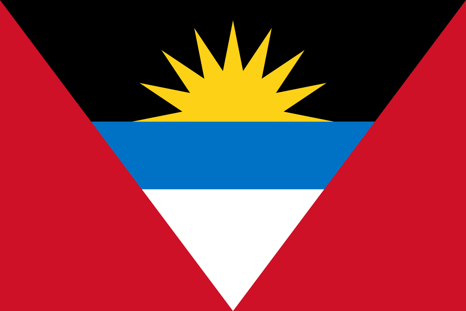 Antigua und Barbudas Flagge