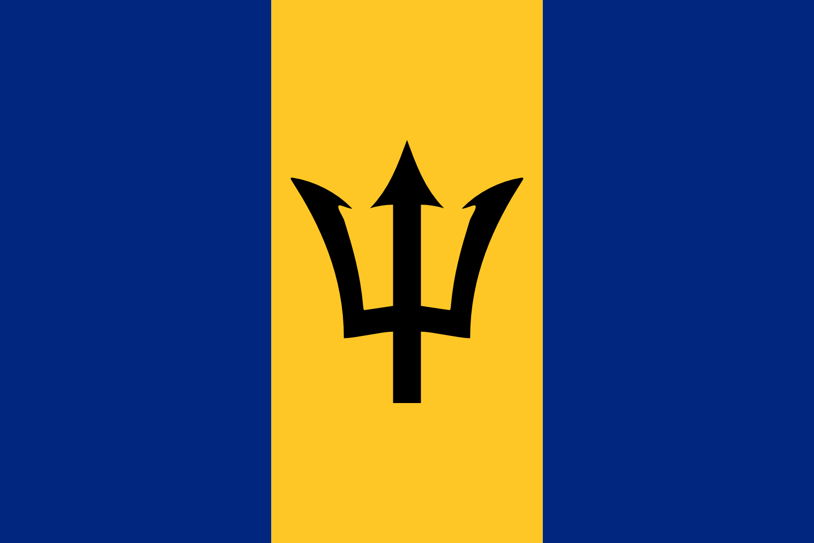Barbadoss Flagge