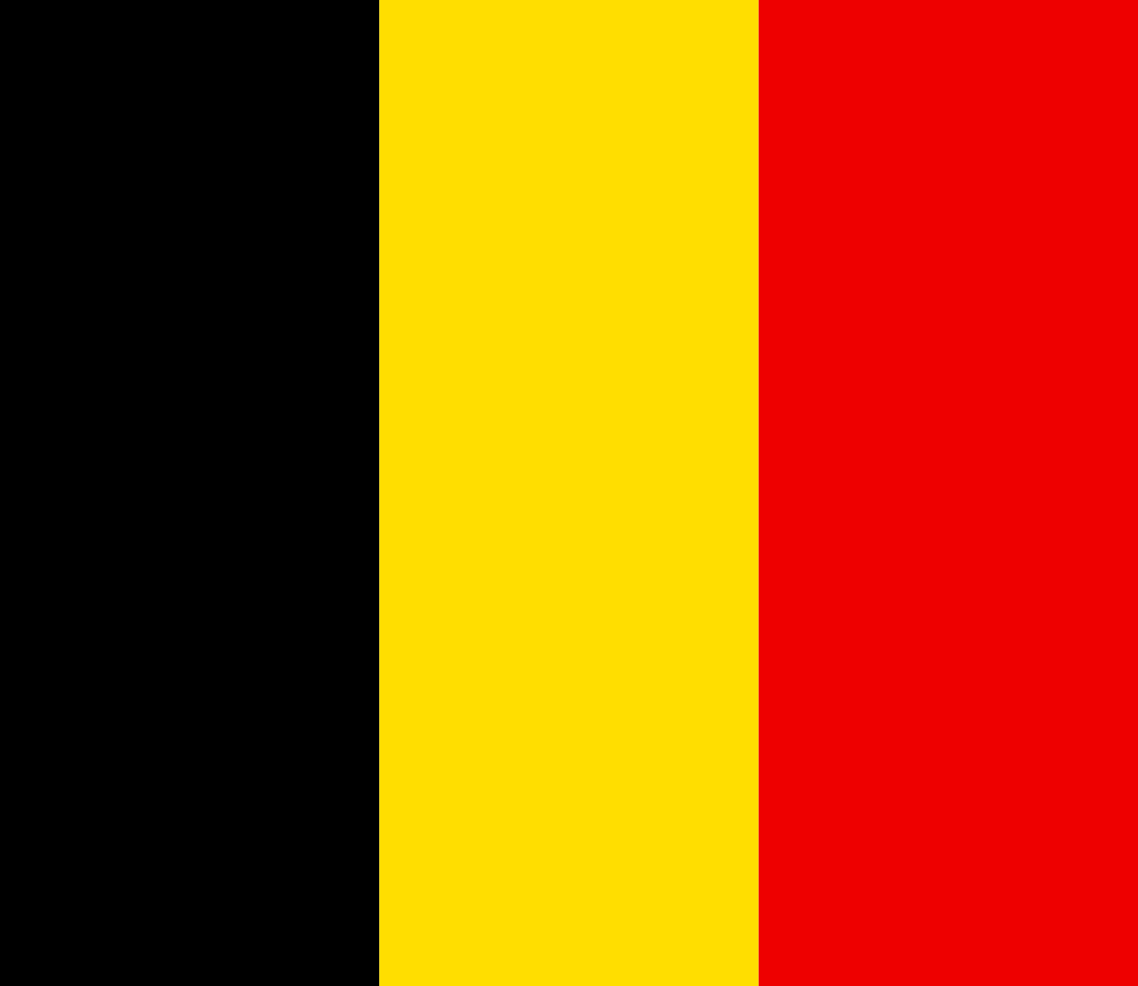 Belgiens Flagge