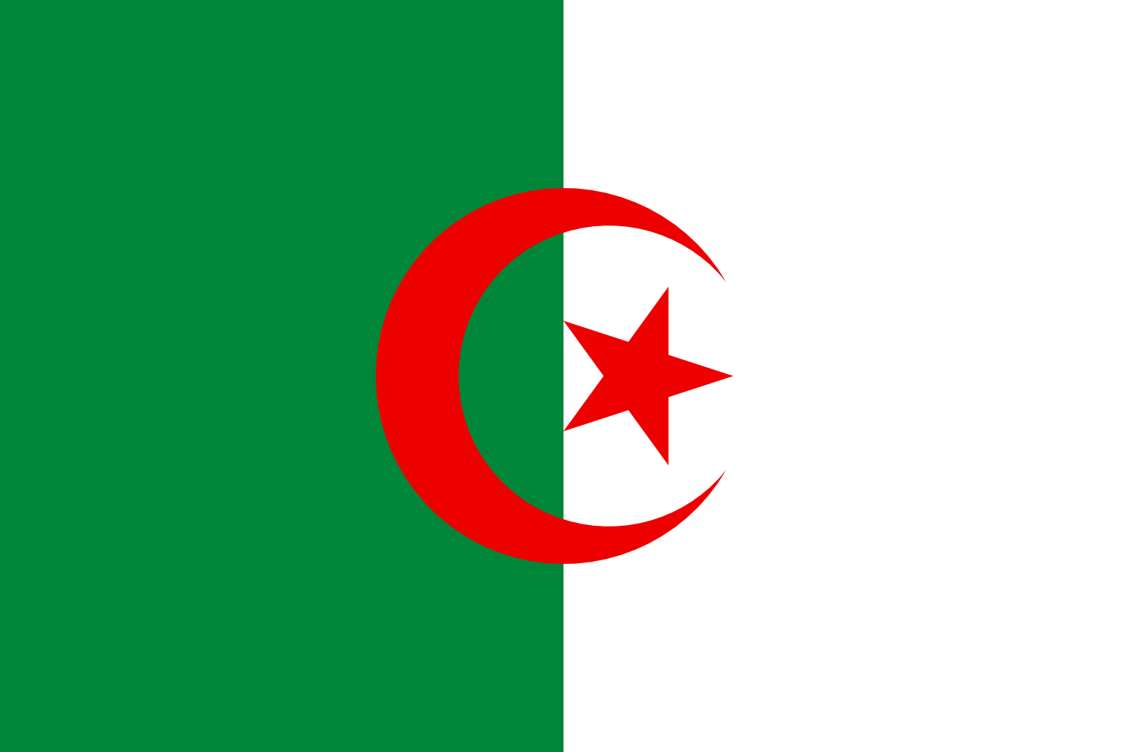Algeriens Flagge