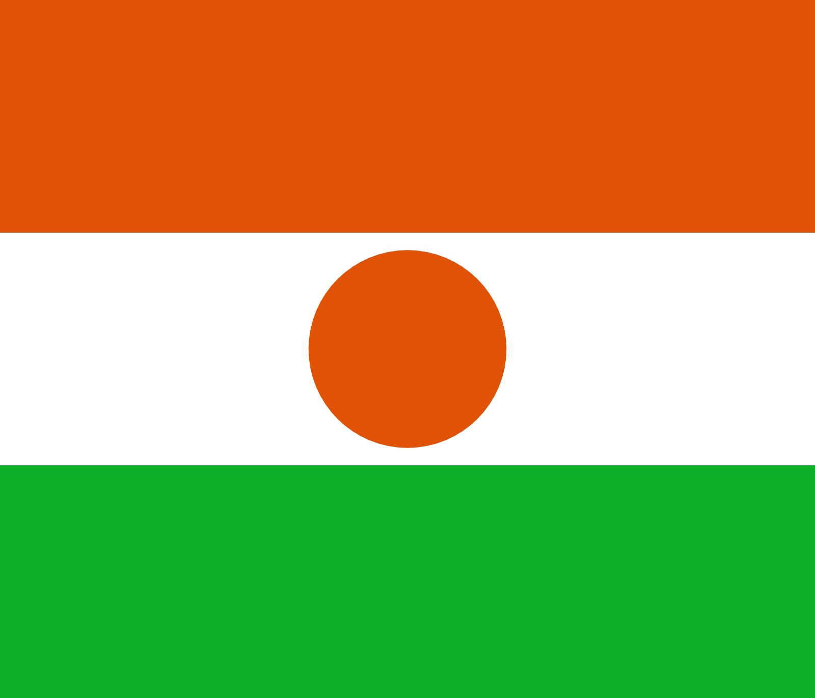 Nigers Flagge