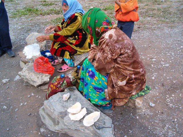 Verkauf von Kurut in Tadschikistan
